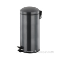 30 Litre Stainless Steel Round Shape Pedal Bin